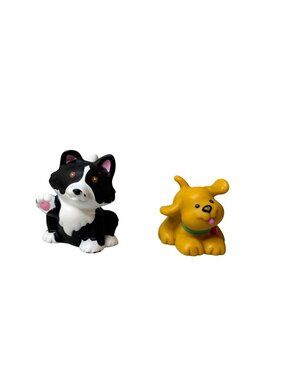 Fisher Price Little People Dogs Lot of 2